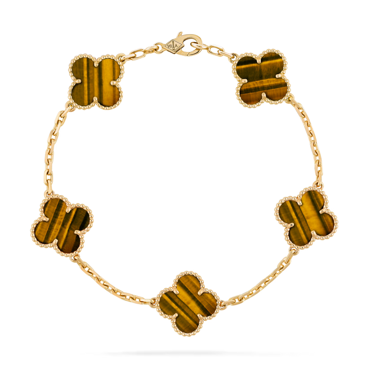 Vintage Alhambra bracelet, 5 motifs