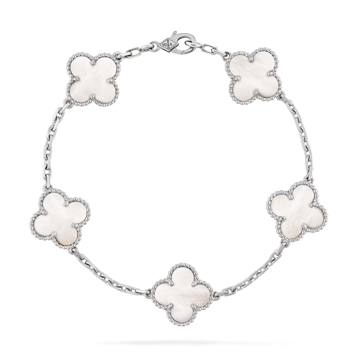 Vintage Alhambra bracelet, 5 motifs