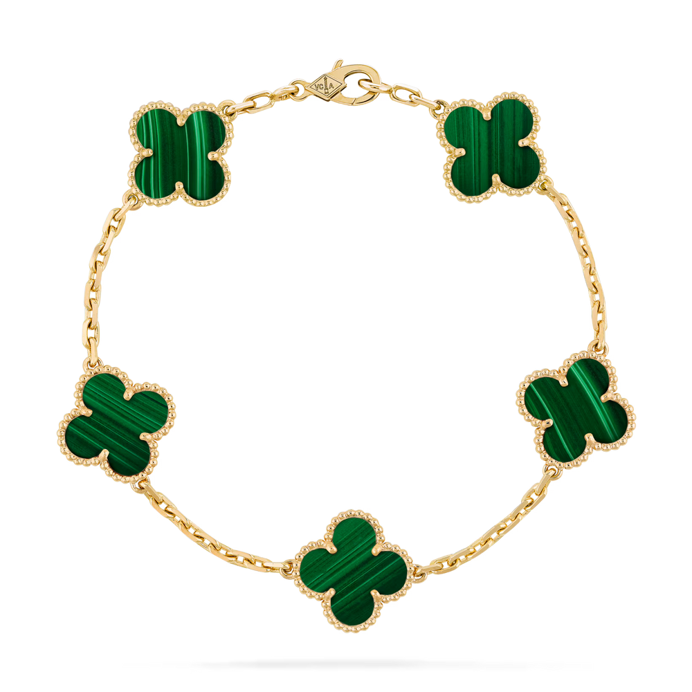 Vintage Alhambra bracelet, 5 motifs