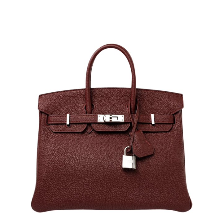 Hermès Birkin 25 Togo Rouge Paladio Herrajes