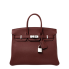 Hermès Birkin 25 Togo Rouge Palladium Hardware
