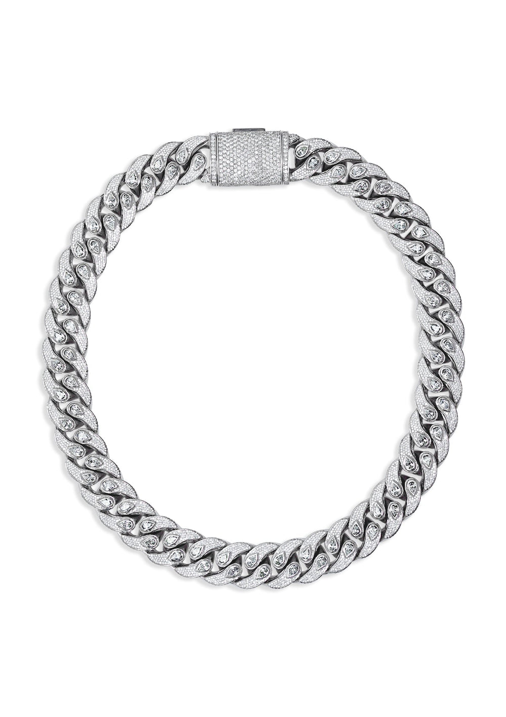 TEARDROP BANDANA CUBAN CHAIN - View 3