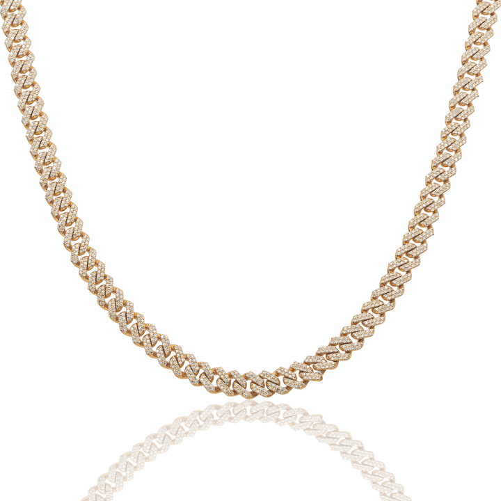 MINI DIAMOND CUBAN LINK - View 2