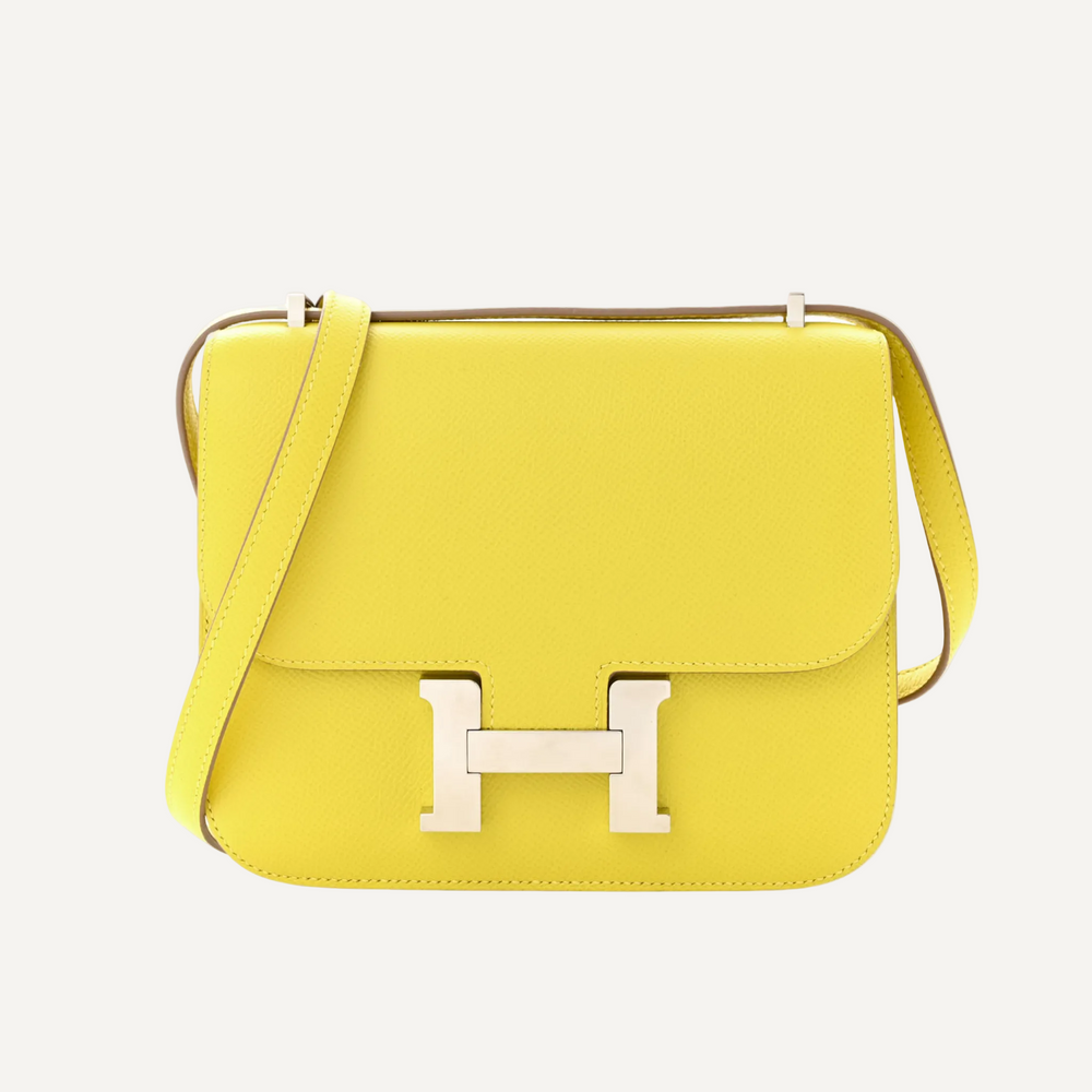 Hermès Constance 18 Mini III Mirror Cumin Epsom Palladium Hardware - View 3