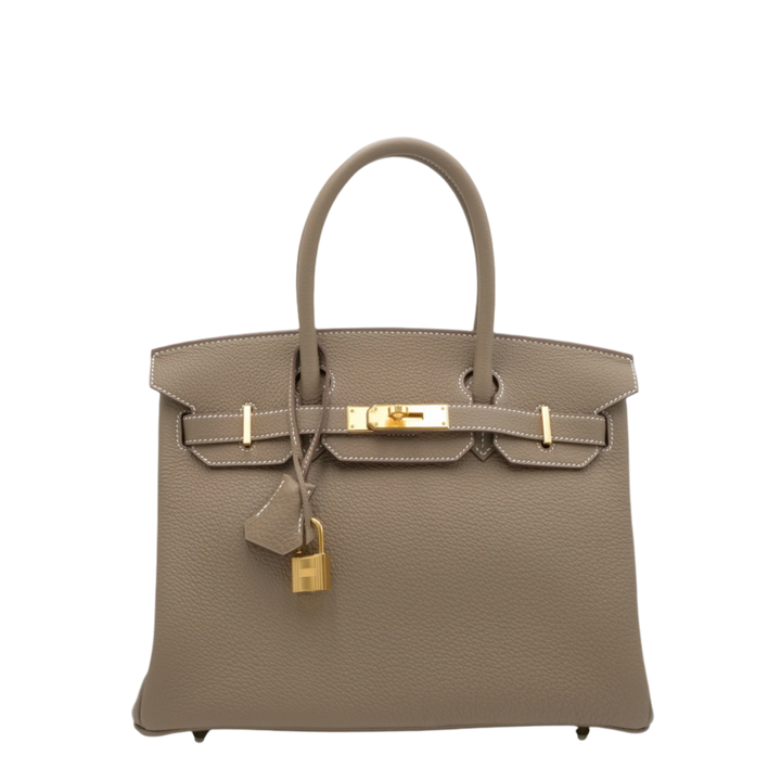 Hermès Birkin 30 Etoupe Togo Herrajes Dorados
