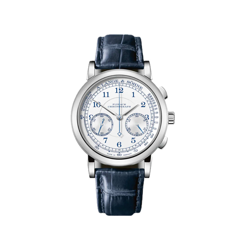 A. Lange & Söhne 1815 Chronograph 414.026 White Gold Silver Dial - View 10