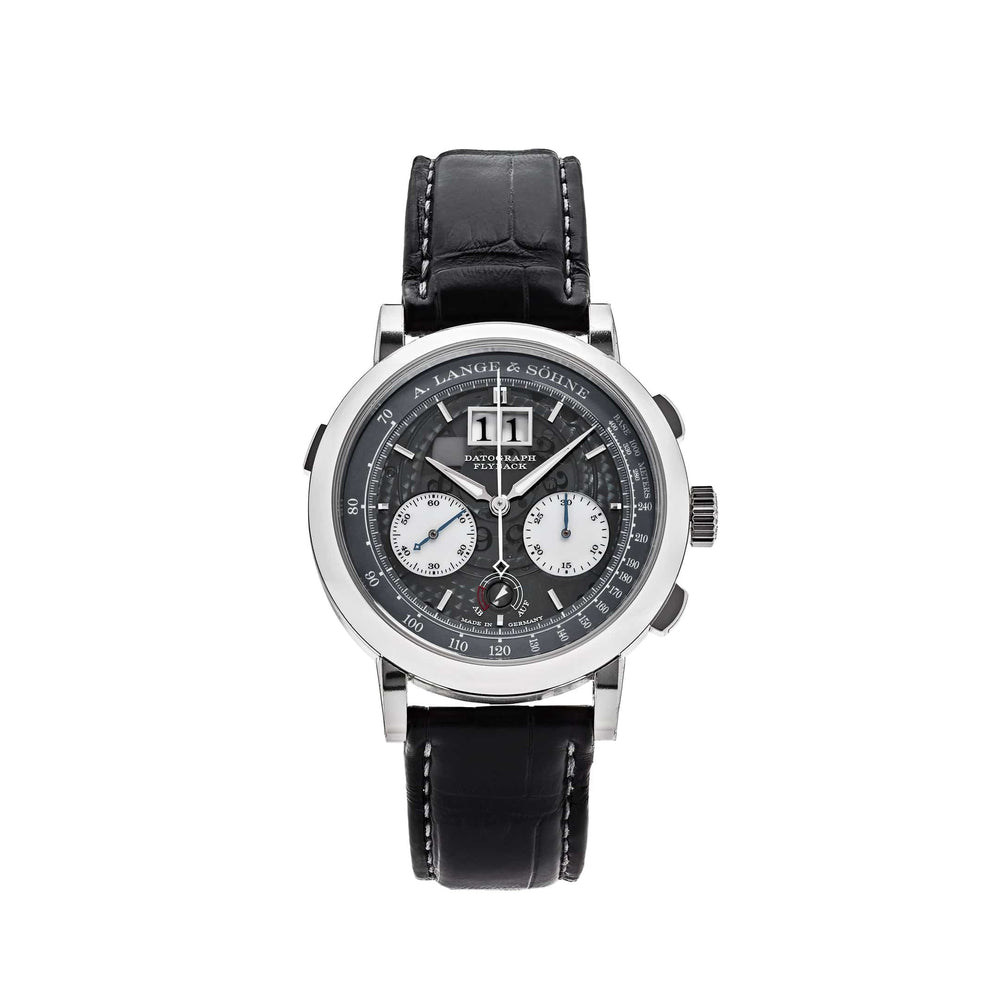 A. Lange & Söhne Datograph 405.034 Up/Down """"Lumen"""" Platinum Black Dial - View 4