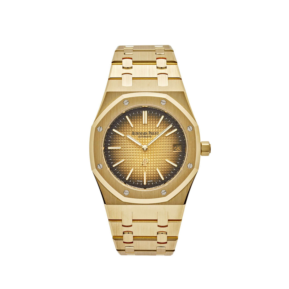 Audemars Piguet Royal Oak 16202BA.OO.1240BA.02 'Jumbo' Extra-Thin Yellow Gold (2024) - View 13