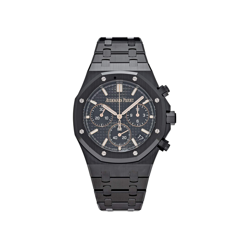 Audemars Piguet Royal Oak 26240CE.OO.1225CE.01 Selfwinding Chronograph '50th Anniversary' Black Ceramic - View 10