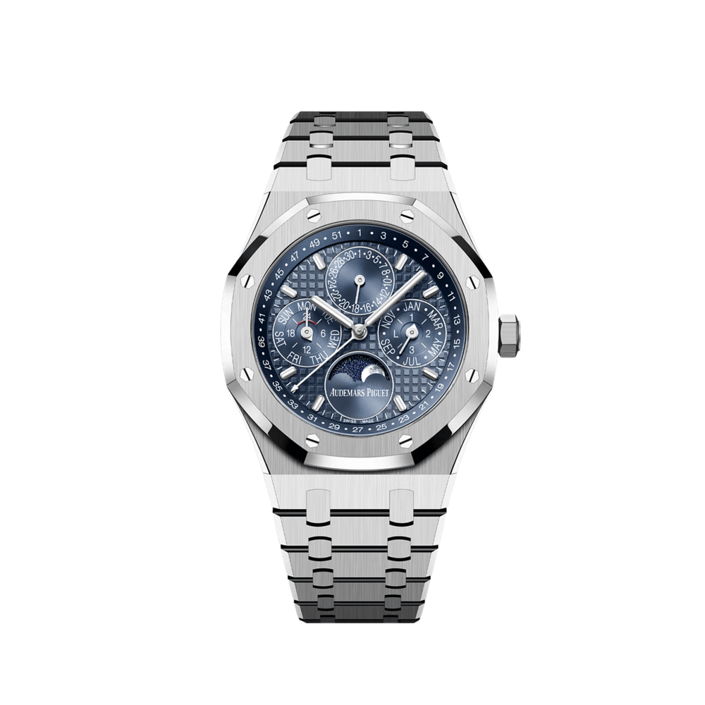 Audemars Piguet Royal Oak Perpetual Calendar 26674ST.OO.1320ST.01 Stainless Steel Blue Dial (2025) - View 2