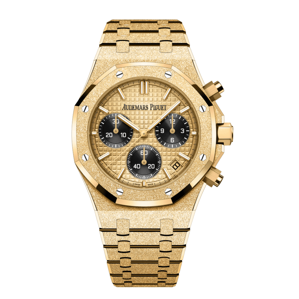 Audemars Piguet Royal Oak Selfwinding Chronograph Frosted Yellow Gold 26240BA.GG.1324BA.01 - View 2