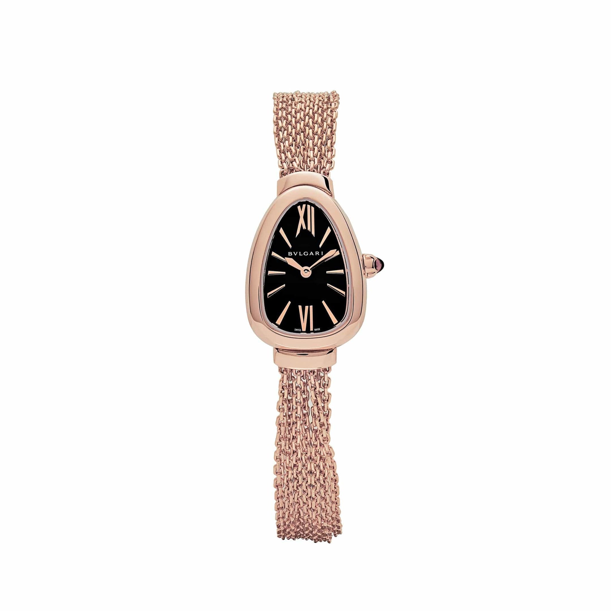 Bvlgari Serpenti 102728 'Ladies' Rose Gold Black Dial (2021) - View 8