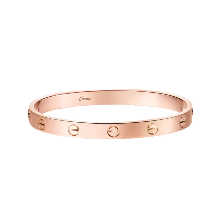 Brazalete Love Modelo Clásico Cepillado