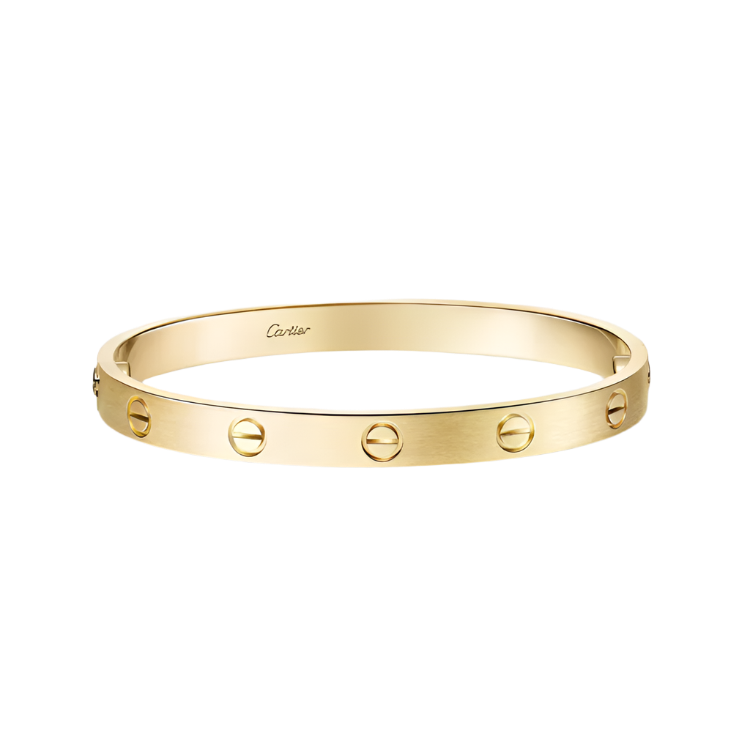 Pulsera Love Modelo Clásico Cepillado