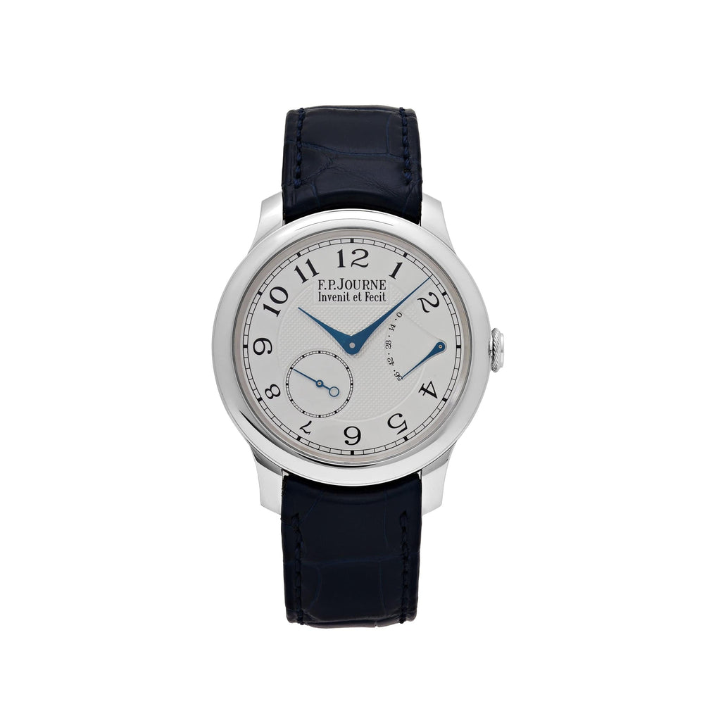 F.P. Journe Chronomètre Souverain Classique Edition Platinum Silver Dial - View 13