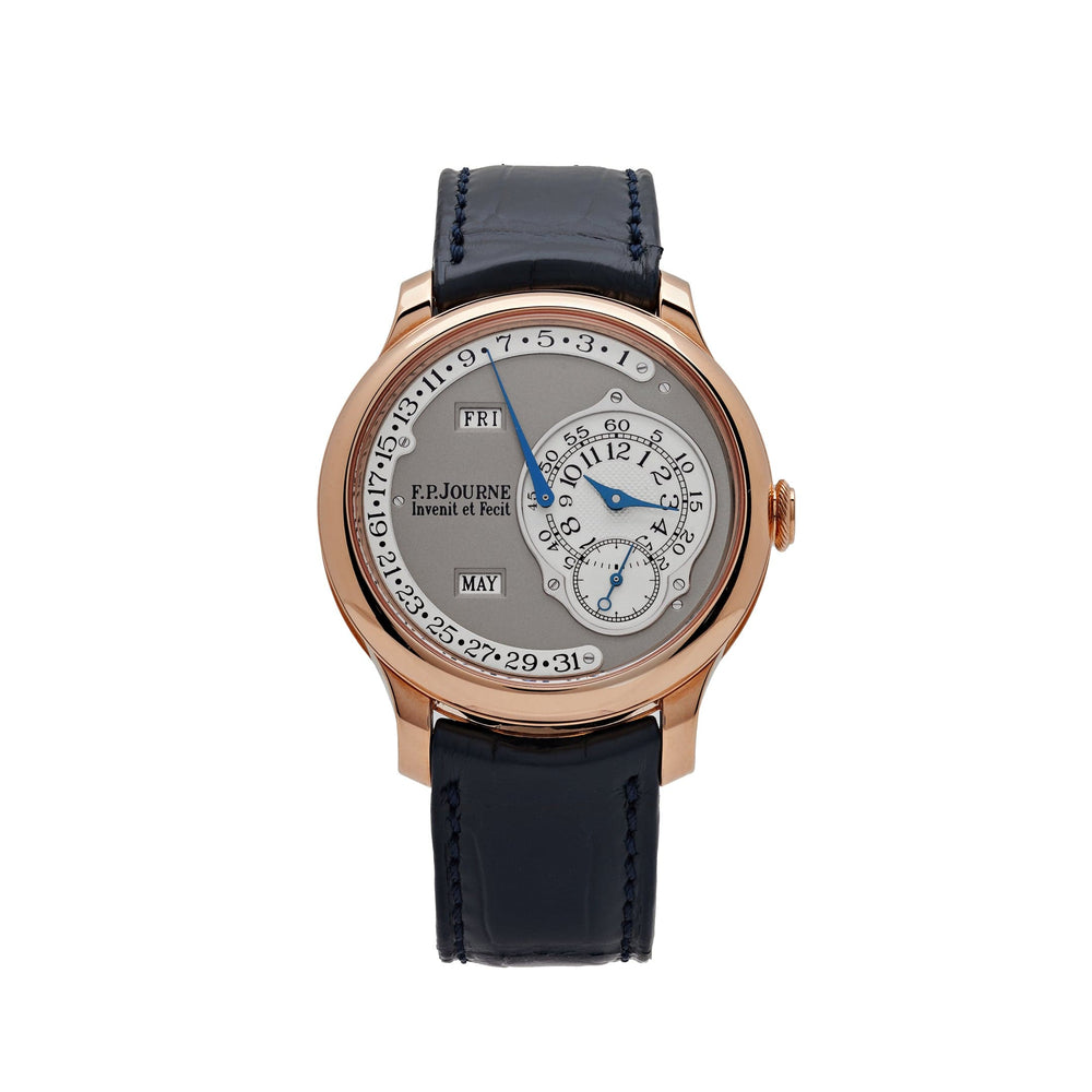F.P.Journe Octa Calendrier Rose Gold White Gold Dial (2012) - View 13