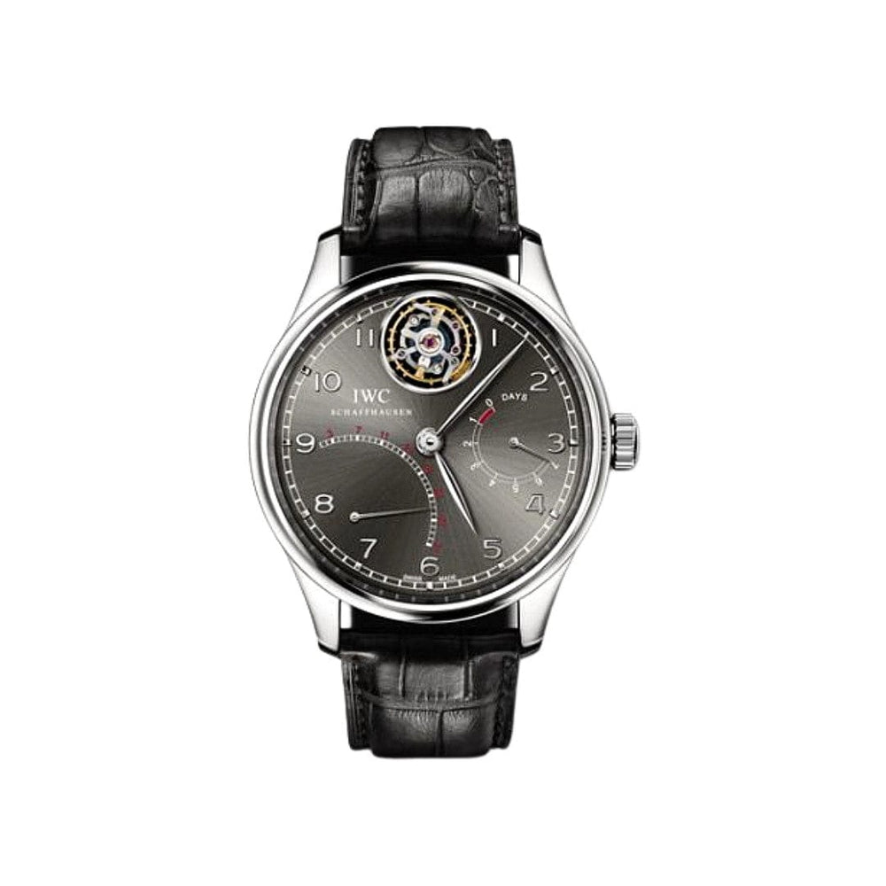 IWC Portugieser Tourbillon Platinum 'Mystère Rétrograde' 5044 Limited Edition - View 8