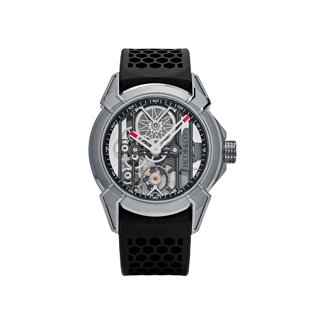 Jacob & Co EPIC X Skeleton EX110.20.AA.AF.A Titanium Skeleton Dial (2024) - View 13