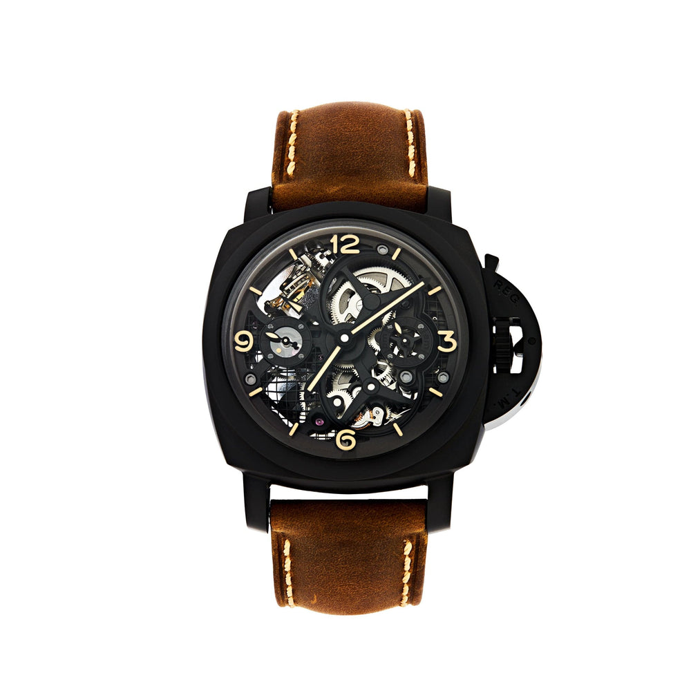 Panerai Lo Scienziato Luminor 1950 Tourbillon GMT Ceramica PAM00528 - View 4