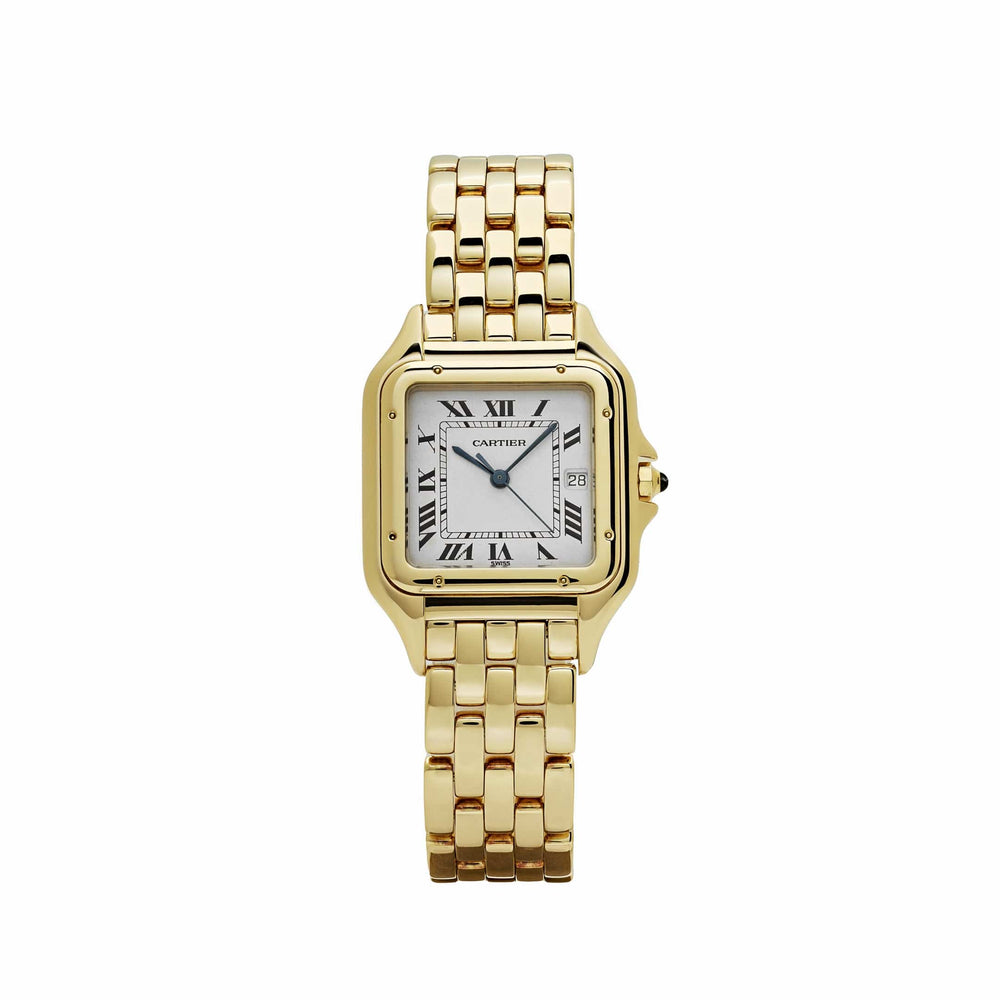 Panthère de Cartier W25014B9 'Ladies' Yellow Gold White Dial Quartz - View 13