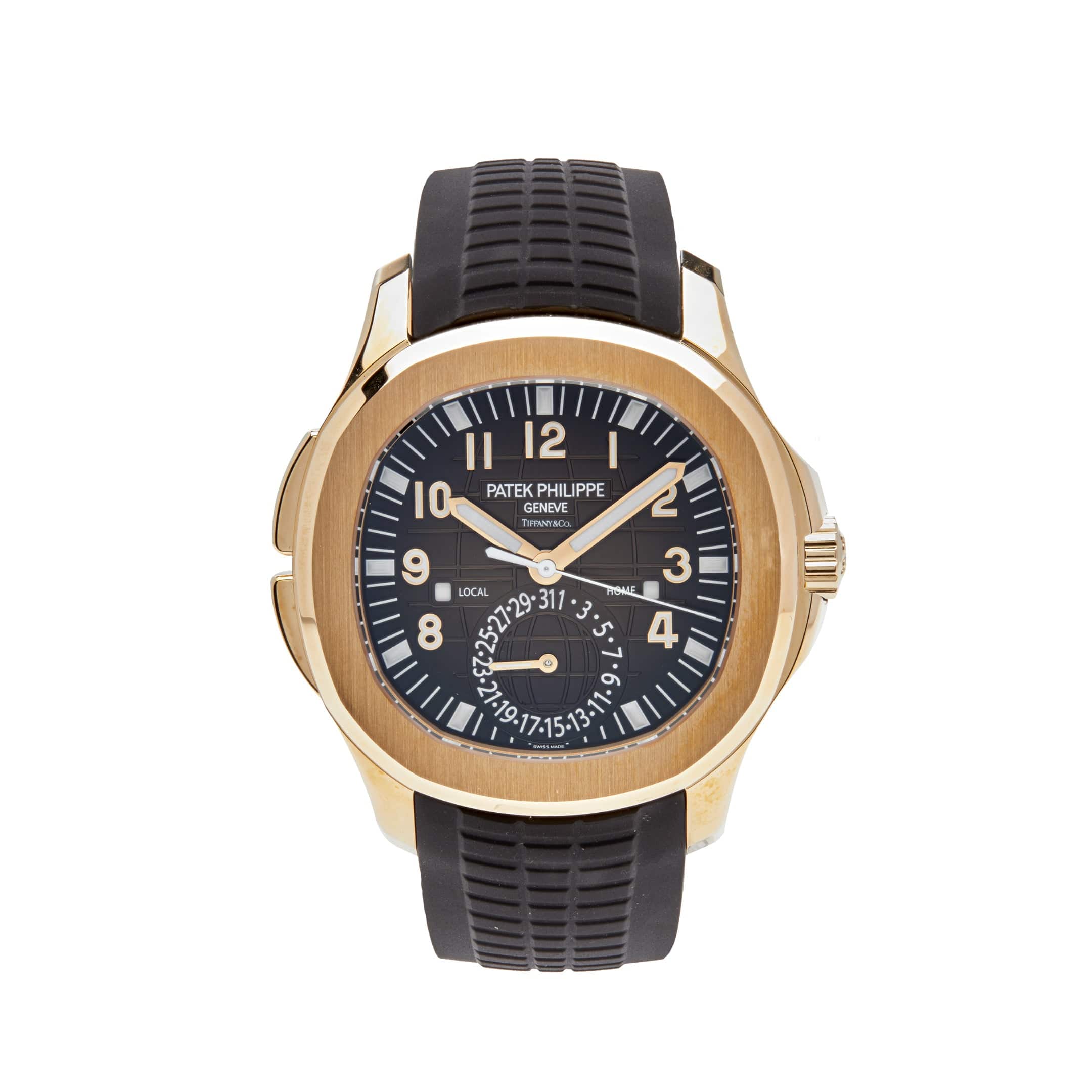 Patek Philippe Aquanaut 5164R-001 'Travel Time Tiffany Rose