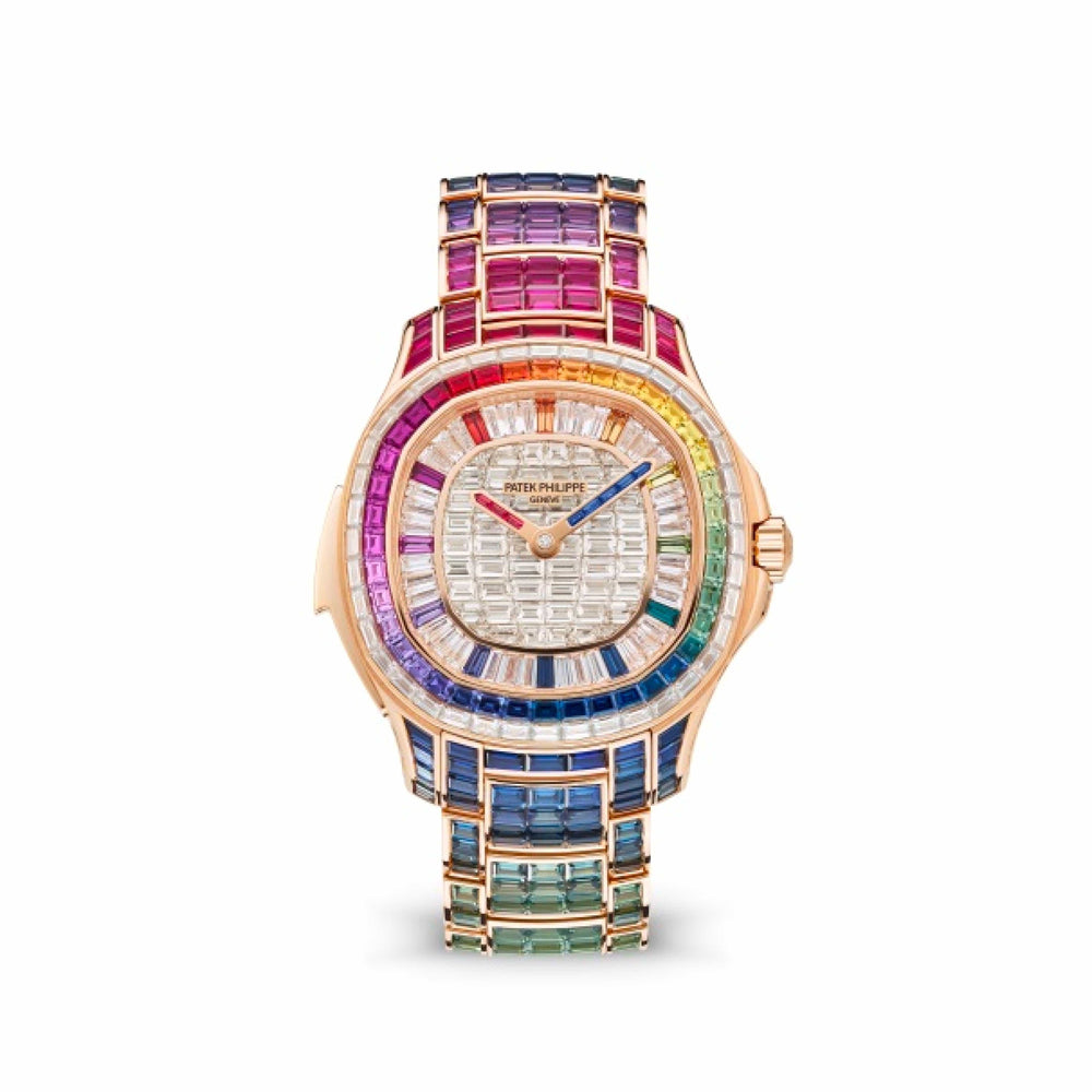 Patek Philippe Aquanaut 5260/1455R-001 'Haute Joaillerie' Rainbow Gemstones and Diamonds - View 2