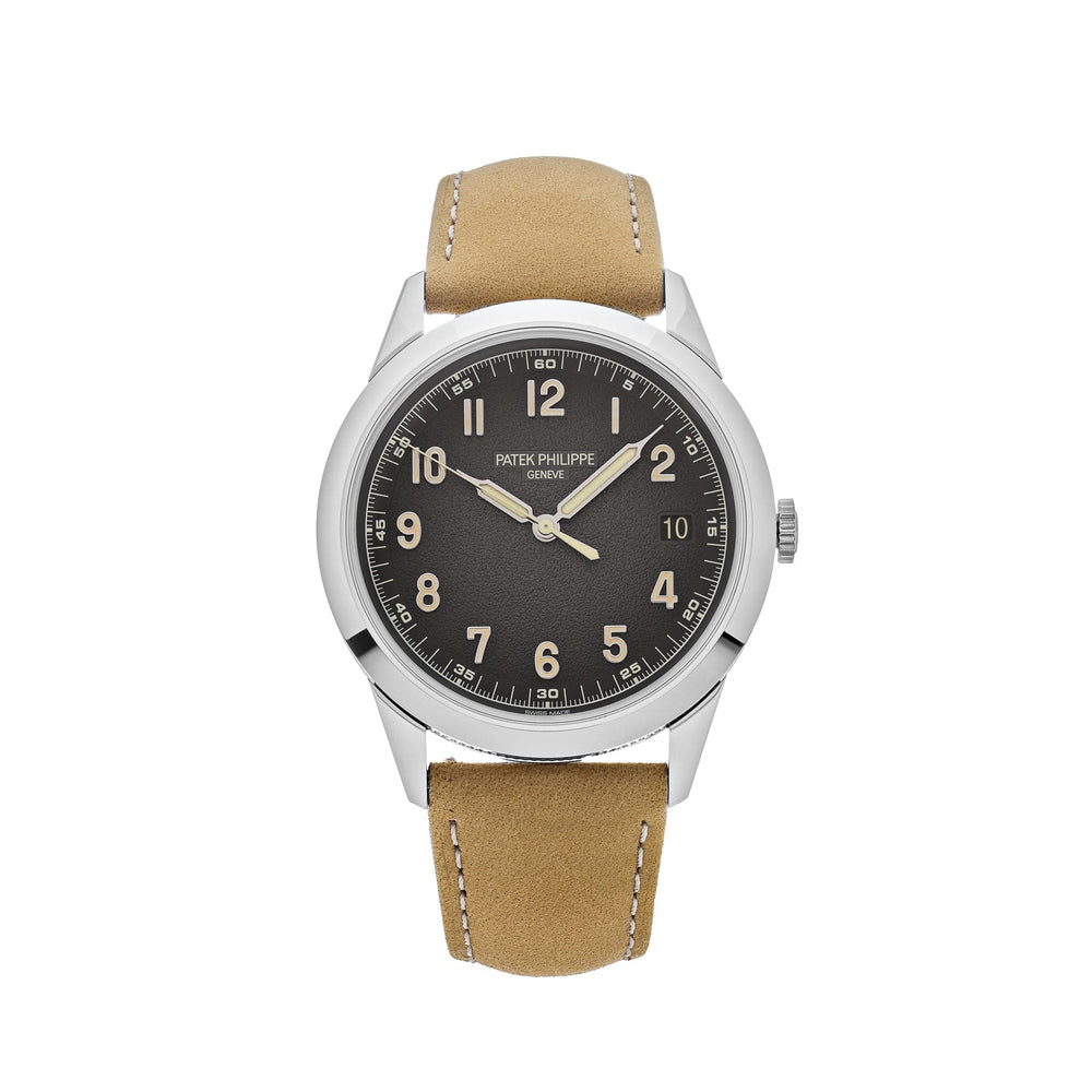 Patek Philippe Calatrava 5226G-001 White Gold Charcoal Dial Date (2023) - View 13