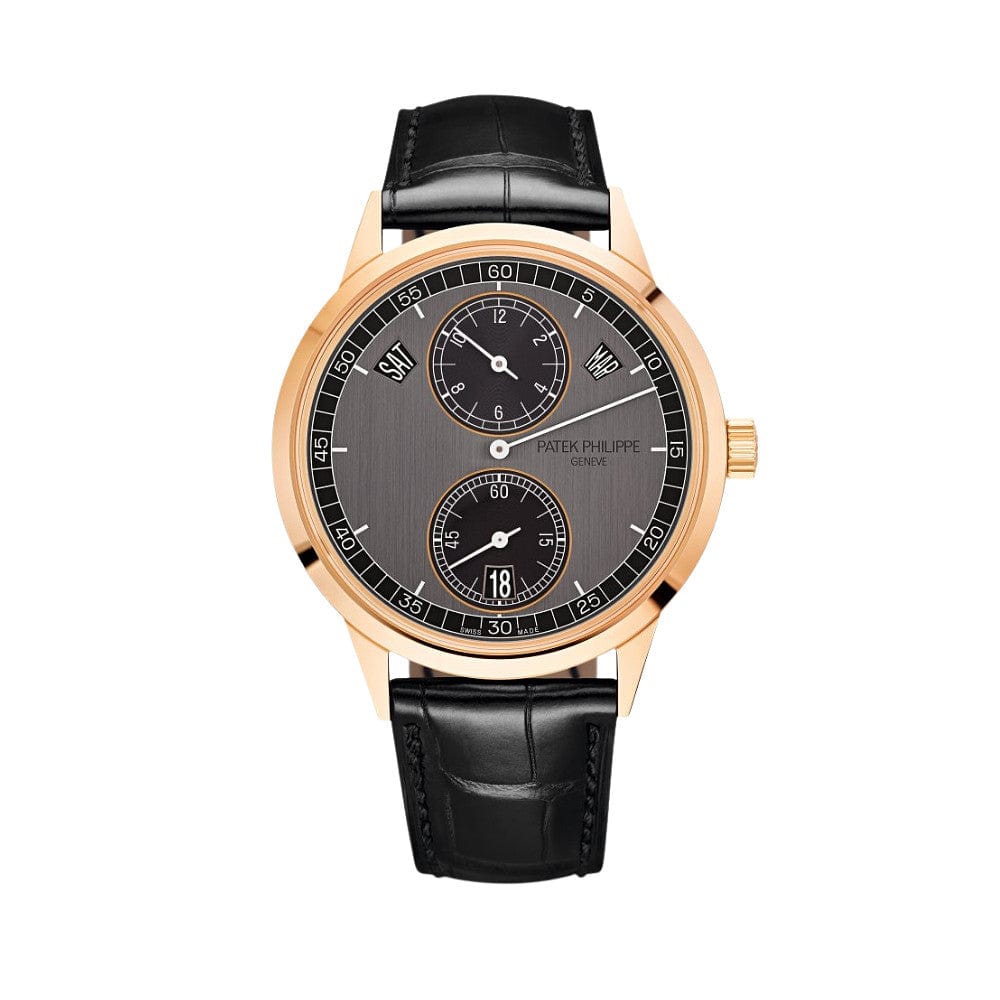 Patek Philippe Complications 5235/50R-001 Annual Calendar Regulator Display Rose Gold - View 10