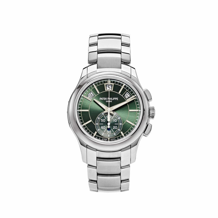Patek Philippe Complications 5905/1A-001 Annual Calendar Flyback Chronograph Green Dial - View 13