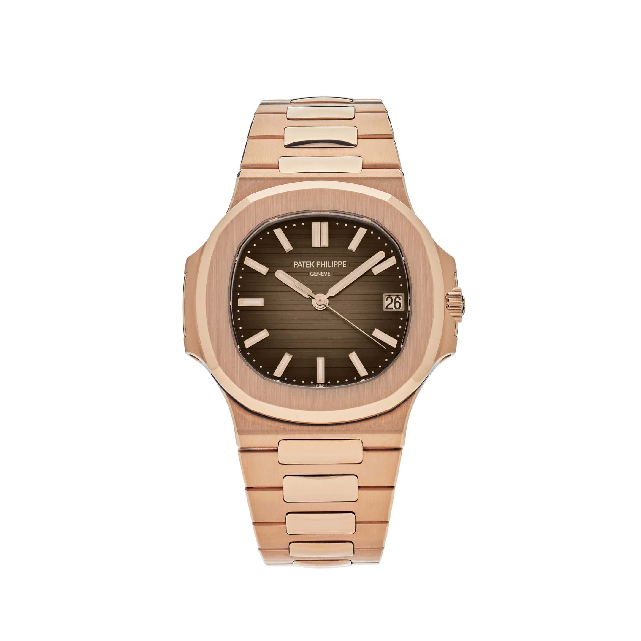 Patek Philippe Nautilus 5711/1R-001 Rose Gold Brown Dial – CoolBrand