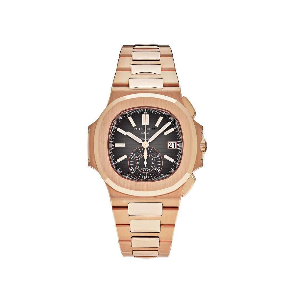 Patek Philippe Nautilus 5980/1R-001 'Tiffany & Co.' Chronograph Date Rose Gold - View 4