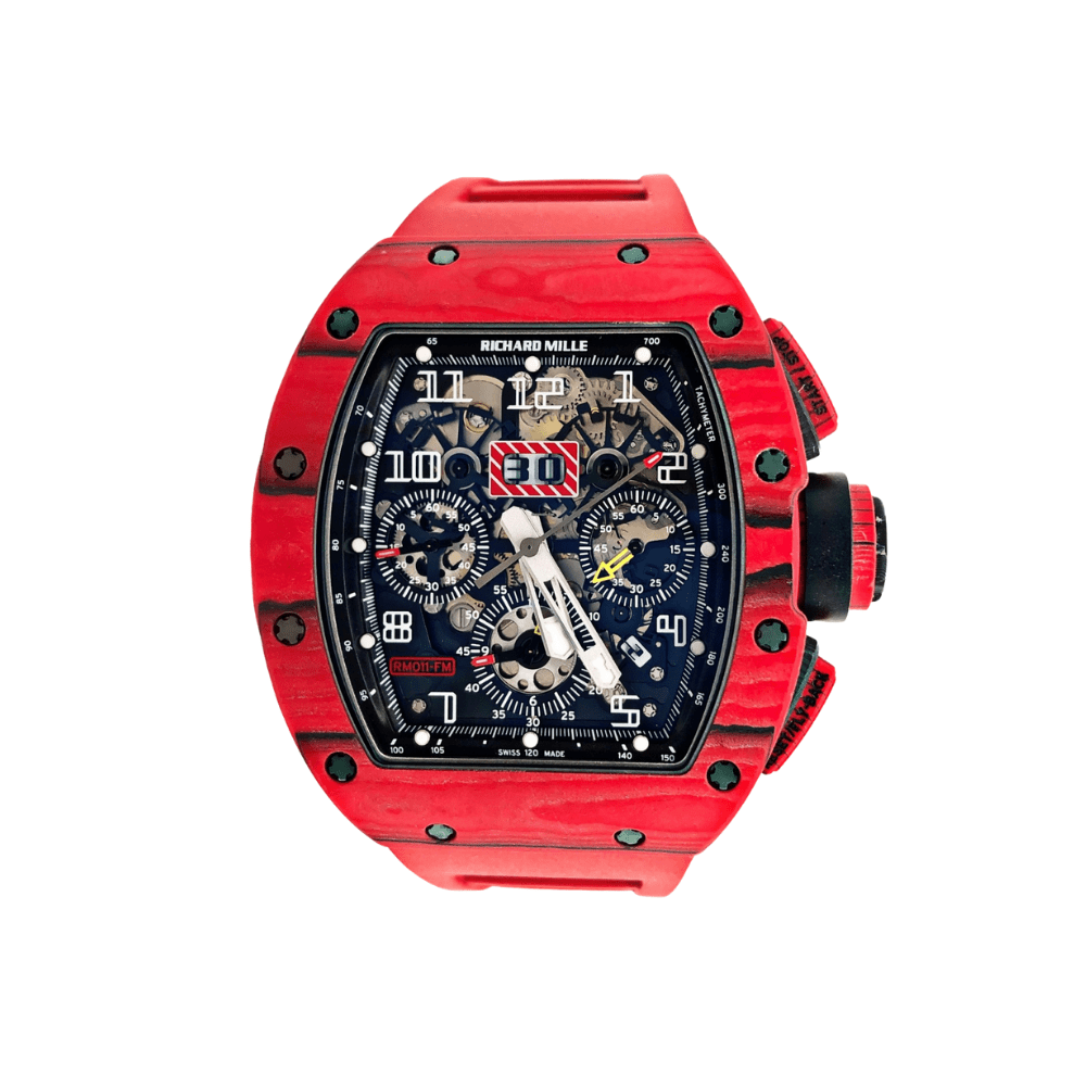 Richard Mille RM 011 Red Quartz TPT Chronograph Limited Edition - View 2
