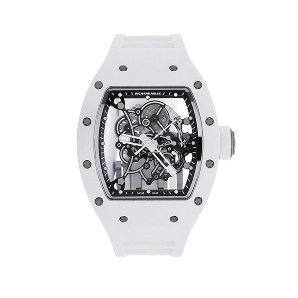 Richard Mille RM 055 Bubba Watson White Ceramic - View 2