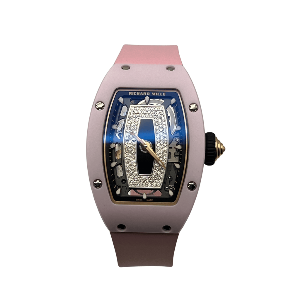 Richard Mille RM 07-01 Ladies' Pink Ceramic & White Gold - View 4