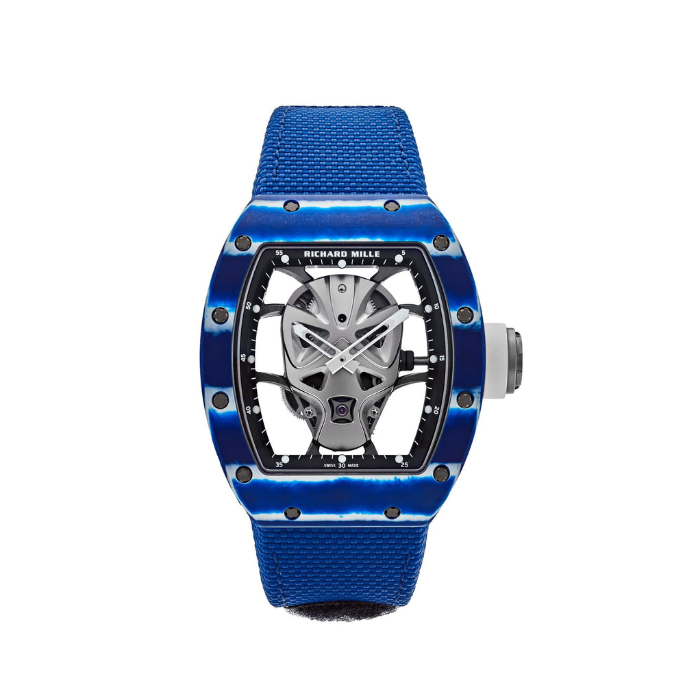 Richard Mille RM 52-06 'Mask' Blue Quartz TPT - View 12