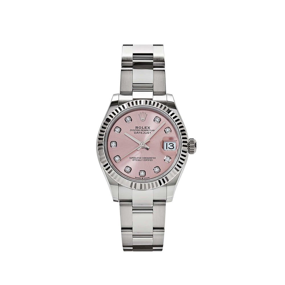 Rolex Datejust 278274 'Ladies' Stainless Steel Pink Diamond Dial - View 2