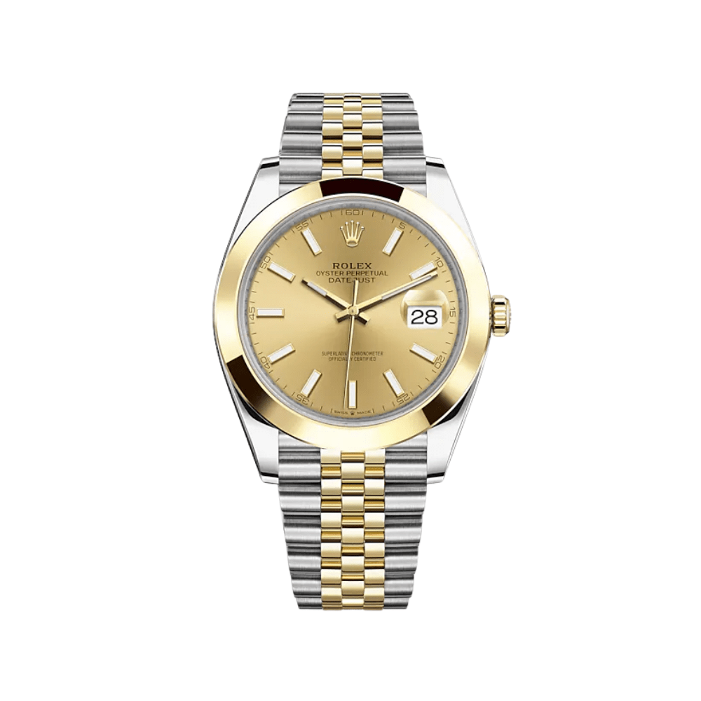 Rolex Datejust 126303 Stainless Steel Yellow Gold Champagne Dial Jubilee - View 2