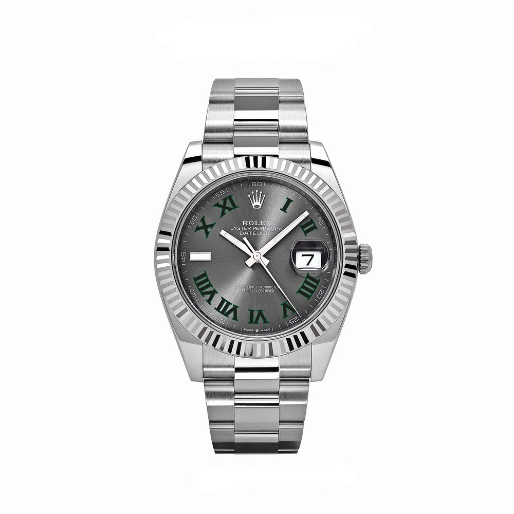 Rolex Datejust 126334 'Wimbledon' Stainless Steel Slate Dial Oyster (2024) - View 13