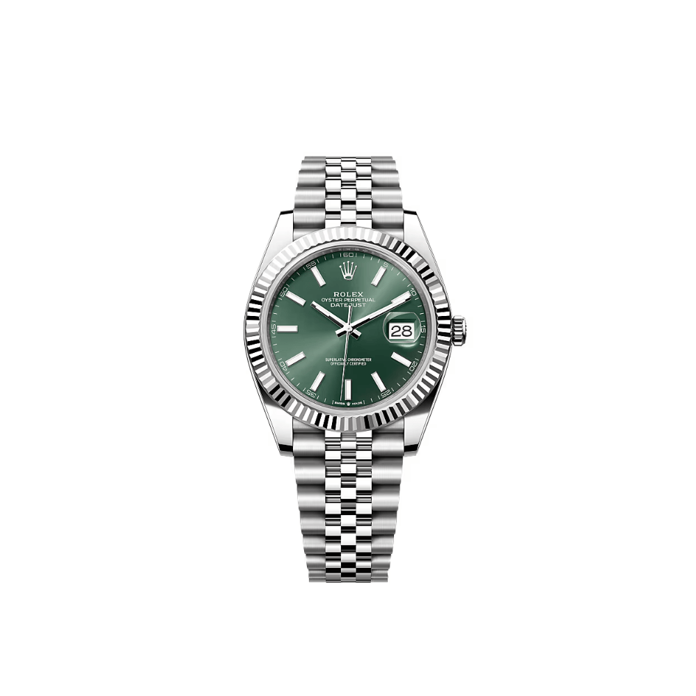 Rolex Datejust 126334 Stainless Steel Mint Green Dial Jubilee (2024) - View 4