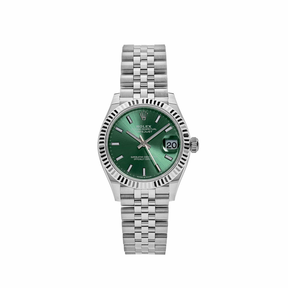Rolex Datejust 278274 'Ladies' Stainless Steel Green Dial (2023) - View 13