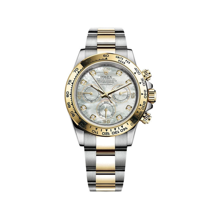 Rolex Daytona 116503 Yellow Gold Stainless Steel Mother of Pearl Diamond Dial - View 8