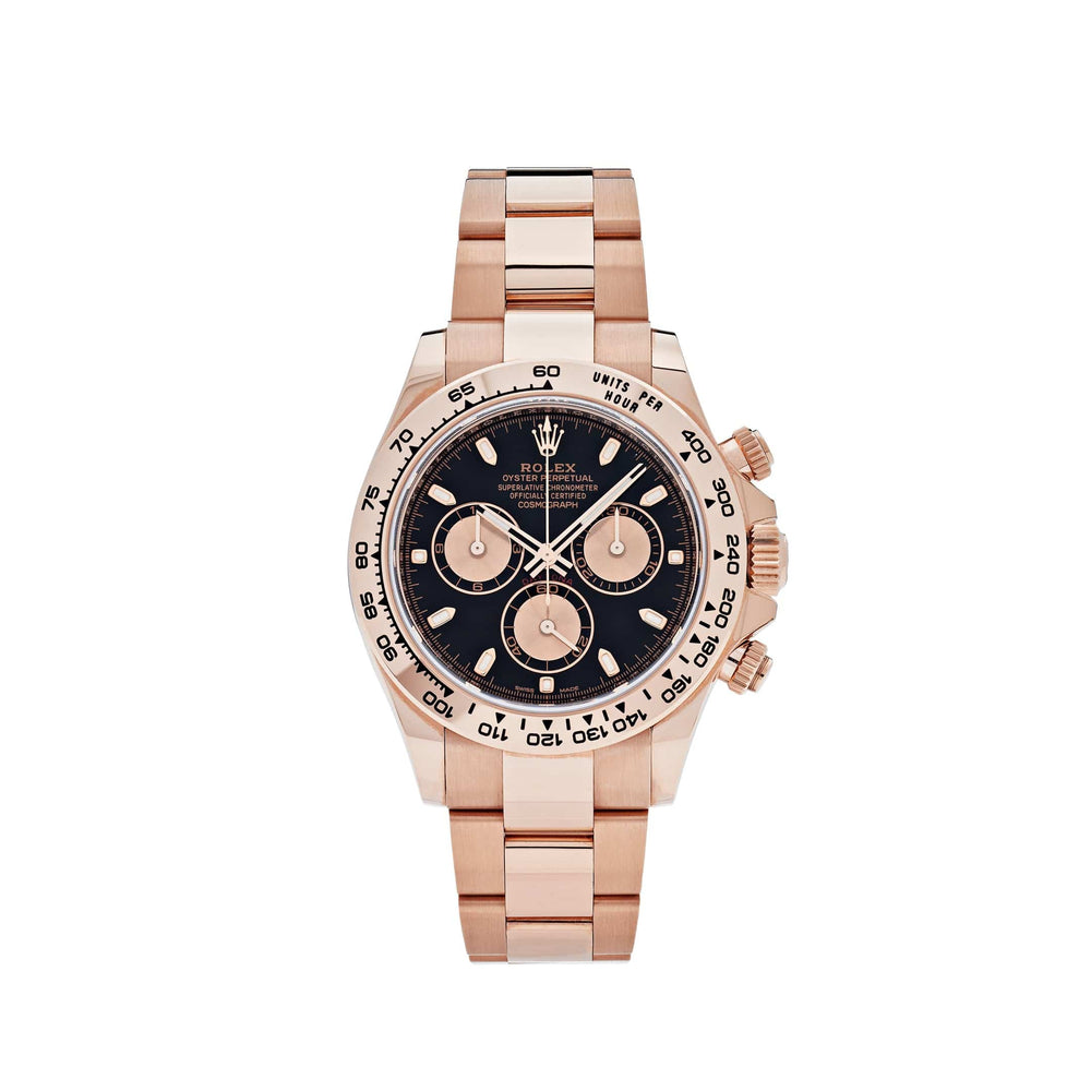 Rolex Daytona 116505 Rose Gold Black Dial (2019) - View 8
