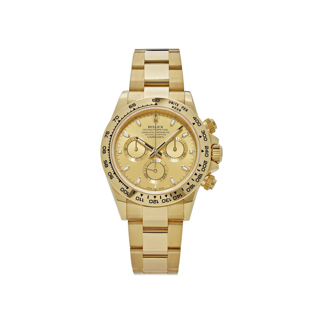 Rolex Daytona 116508 Yellow Gold Champagne Dial (2022) - View 13