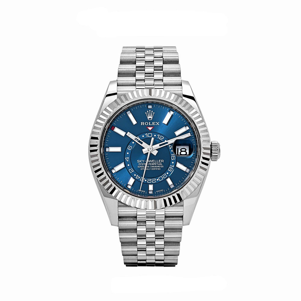 Rolex Sky-Dweller 326934 Stainless Steel Blue Dial Jubilee (2021) - View 14
