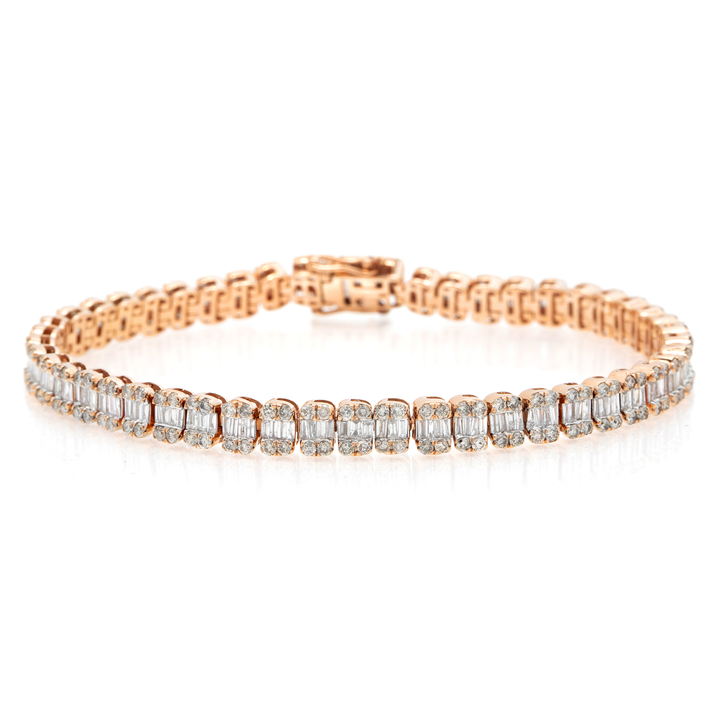 DIAMOND BAGUETTE BRACELET - View 2