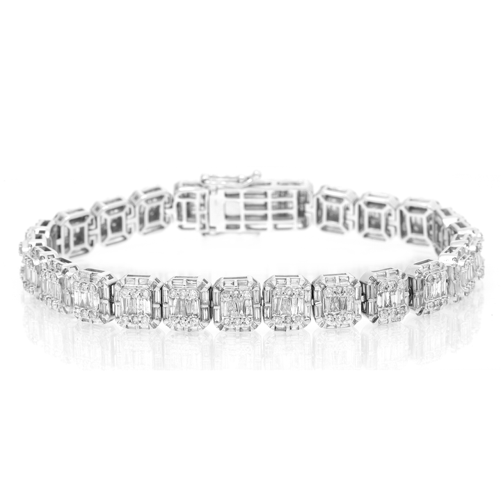 DIAMOND BAGUETTE BRACELET - View 2