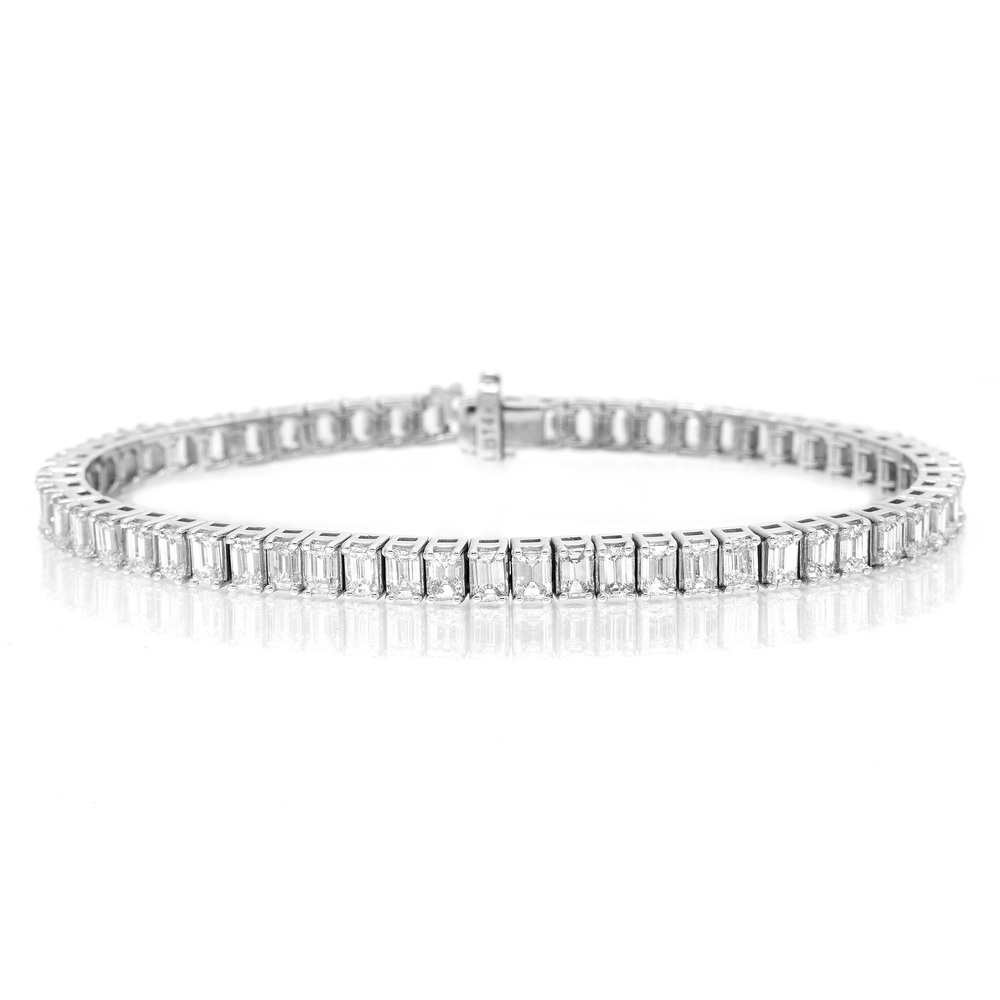 EMERALD CUT BRACELET - View 2