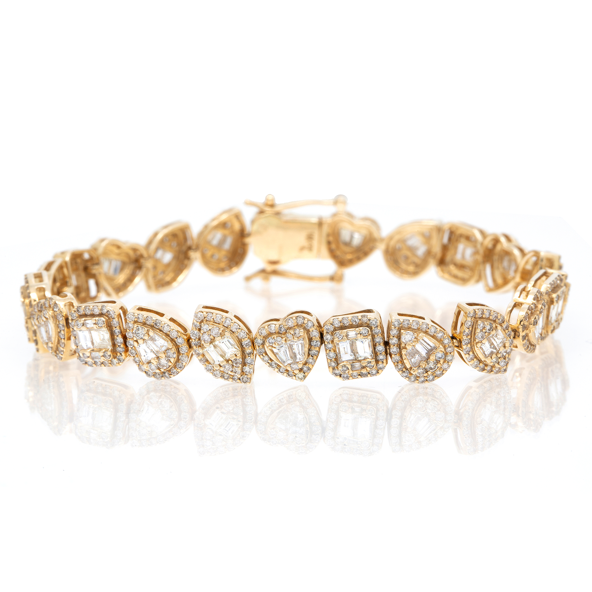 Diamond Multi Shape Bracelet