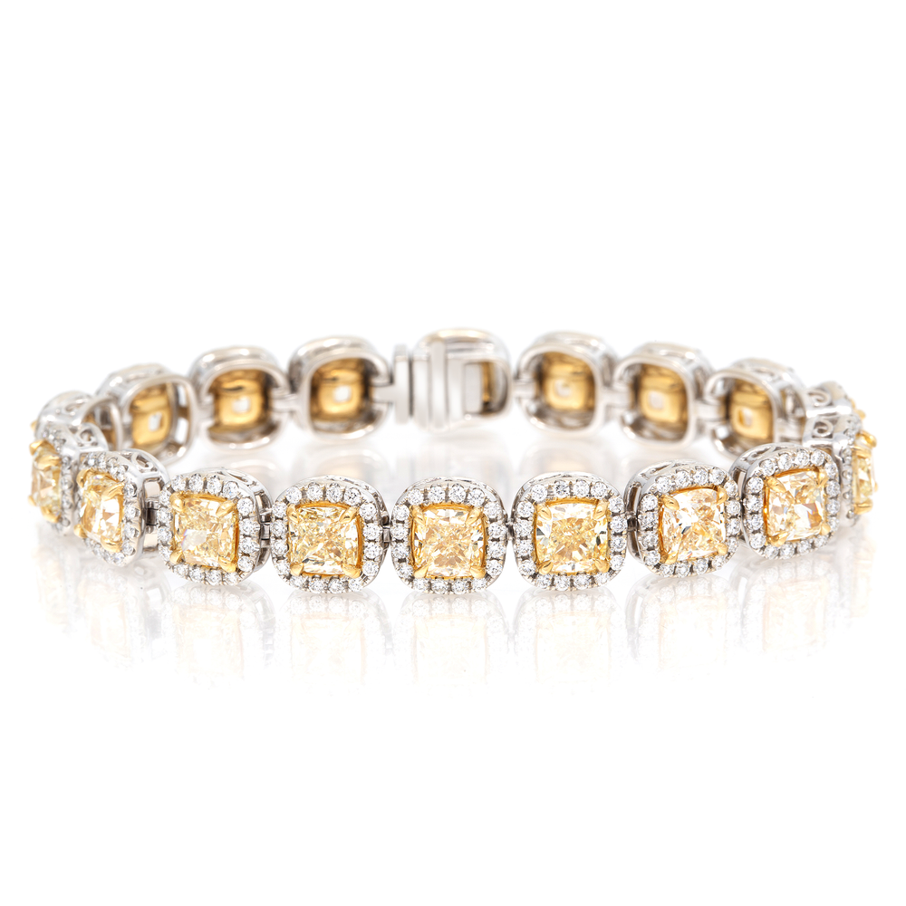 Diamond Fancy Yellow Bracelet
