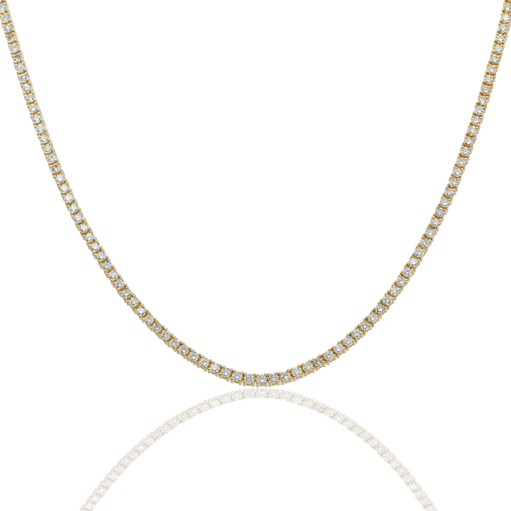 Collar de tenis de diamantes
